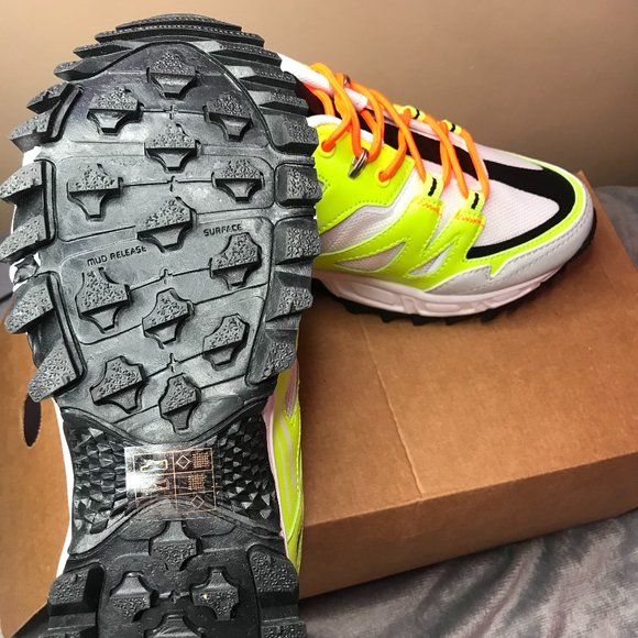 ASOS DESIGN Neon Chunky Hiker Trainers - Picture 4 of 5